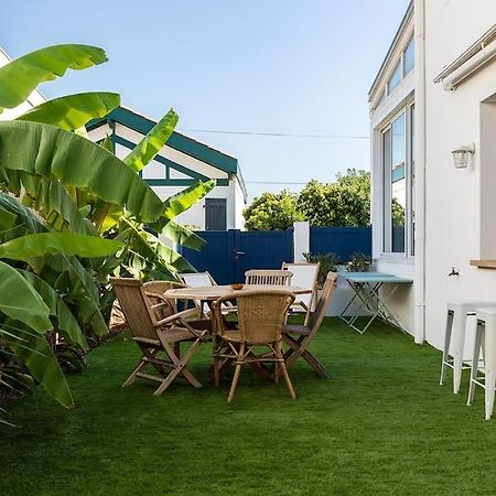 Beautiful Beach House In Front Of The Ocean Biarritz Extérieur photo