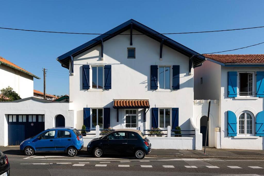 Beautiful Beach House In Front Of The Ocean Biarritz Extérieur photo