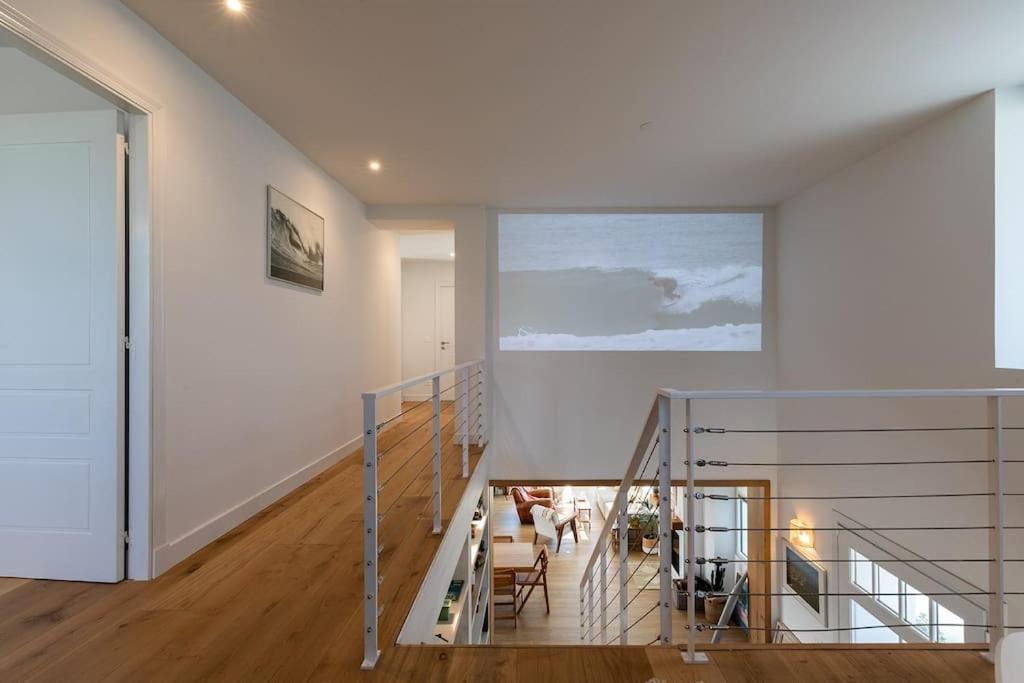 Beautiful Beach House In Front Of The Ocean Biarritz Extérieur photo